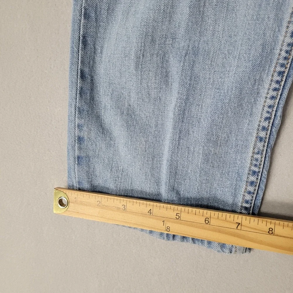 Levi's Jeans Mens 34x30 Light Blue 511 Slim Fit Distressed 100% Cotton